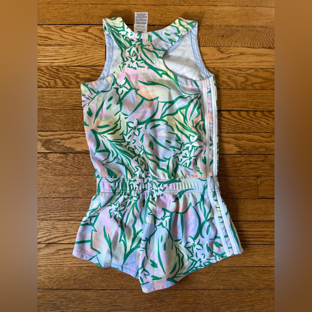 Adidas Multicolor Romper - Size Medium (10-12) - Picture 2 of 3